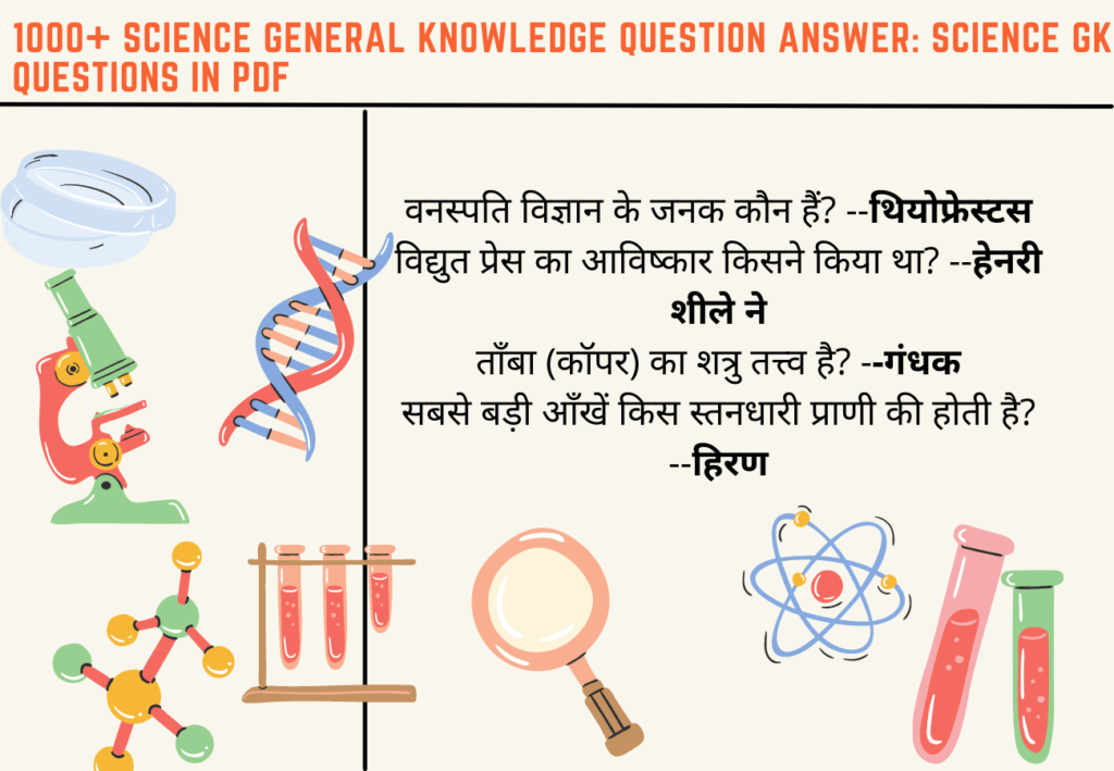 Science General Knowledge Question