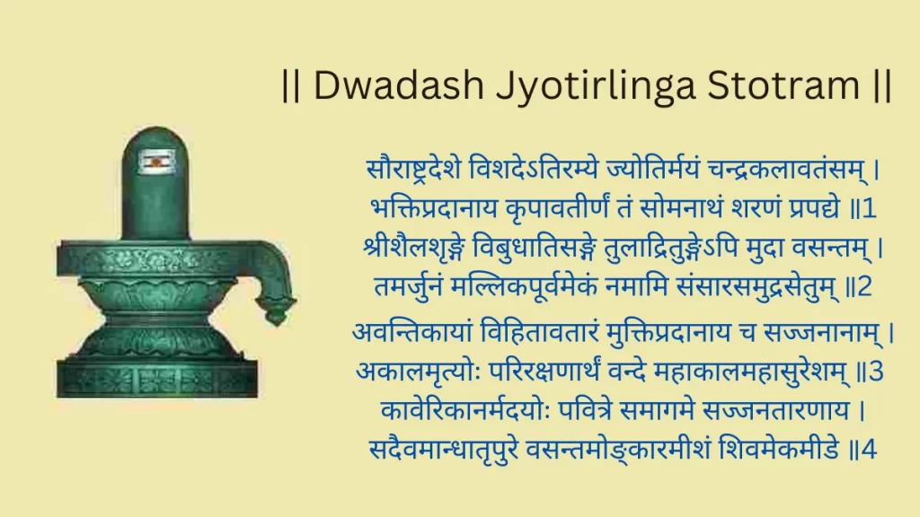 Dwadash Jyotirlinga Stotram