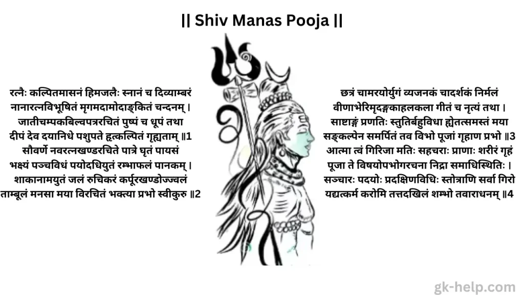 Shiv Manas Pooja